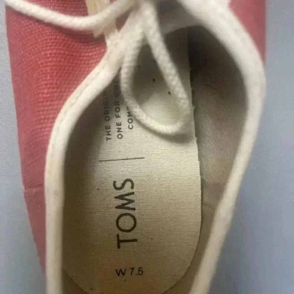 TOMS Canvas Spice Heritage Cardones Sneakers Women's US Size 7.5 - Picture 5 of 7